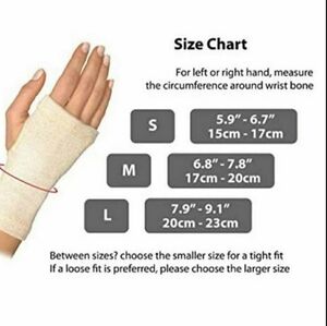 Copper Wrist Sleeve SIZE (M)